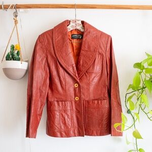 VINTAGE Genuine Leather made in Uruguay